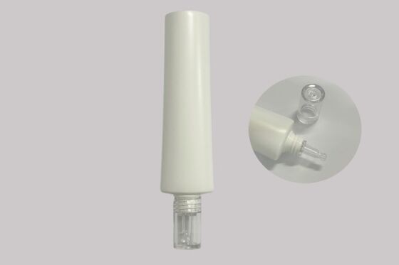 30-60ml kosmetik plastik krim mata esensi dropper tabung oval