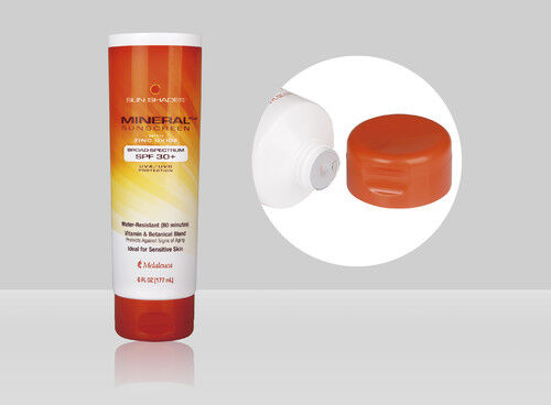 Tabung Lotion Kosmetik Kustom D50mm dengan tutup Flip Kapasitas besar