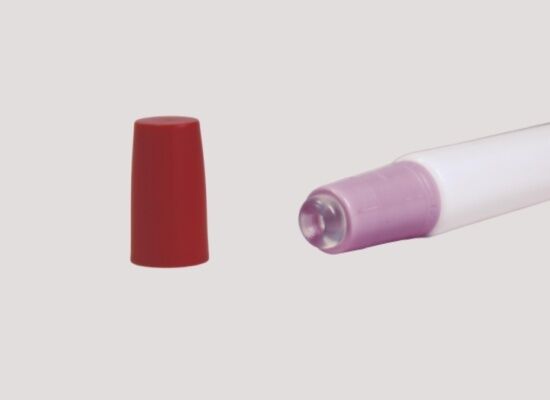 D19mm 10-25ml Tabung Peras Silikon Lembut yang Dapat Disesuaikan untuk Balsem Bibir dan Produk Kosmetik